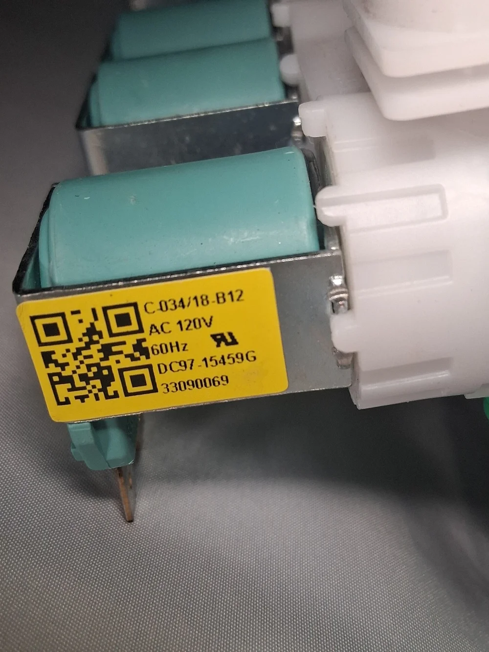 Samsung Washer WA50M7450AW Water Inlet Valve DC97-15459G